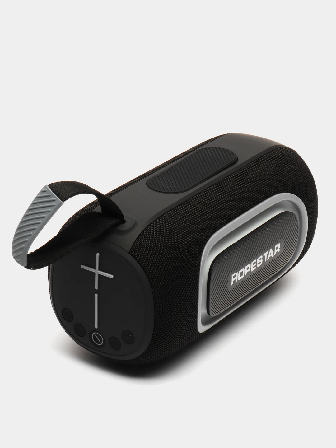 Черный портативная Bluetooth колонка HOPESTAR P65Pro - 50W с RGB подсветкой, TWS,  Premium