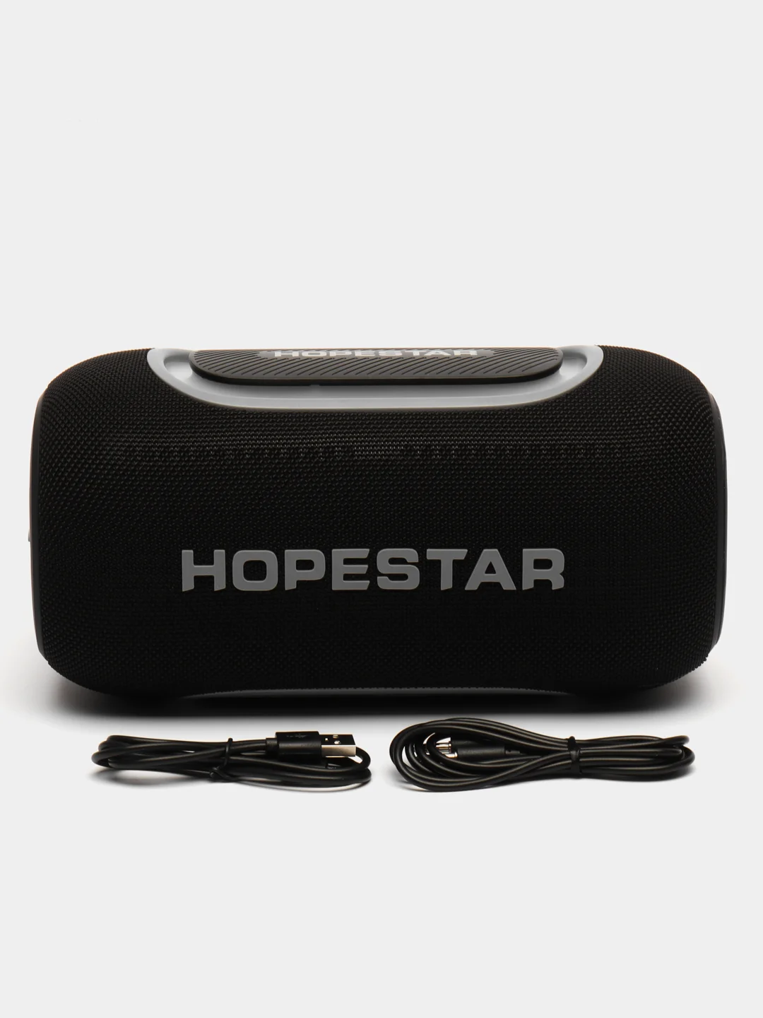 Черный портативная Bluetooth колонка HOPESTAR P65Pro - 50W с RGB подсветкой, TWS,  Premium