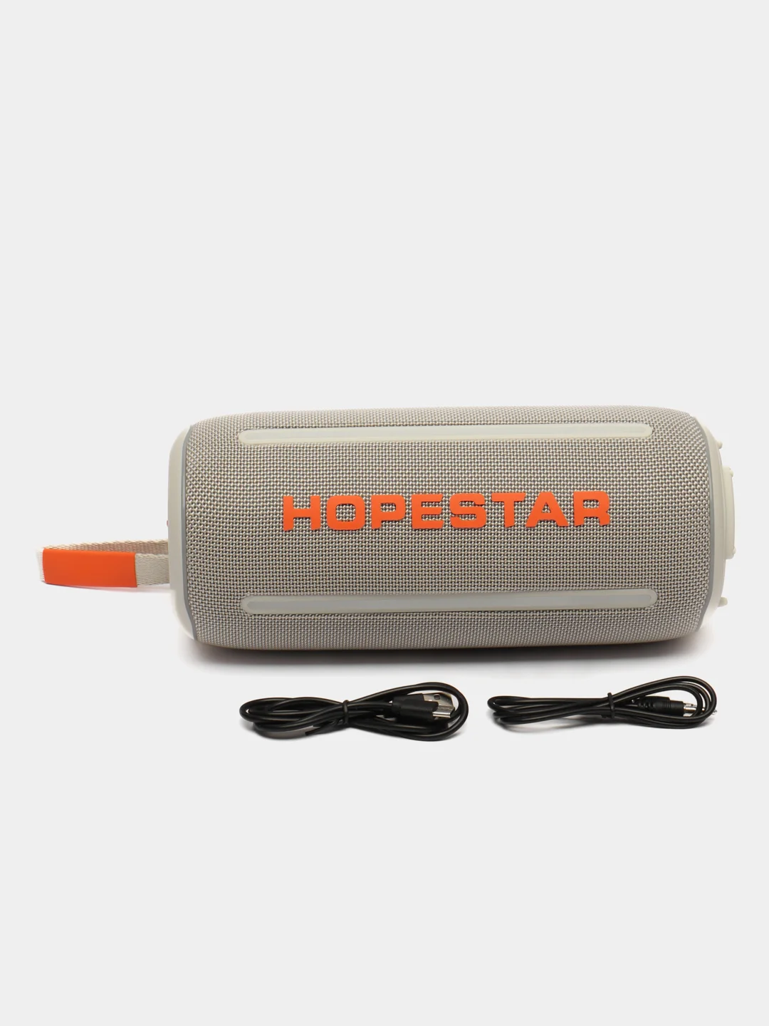 Молочный портативная Bluetooth колонка HOPESTAR P58 - 40W с RGB подсветкой,TWS, Premium