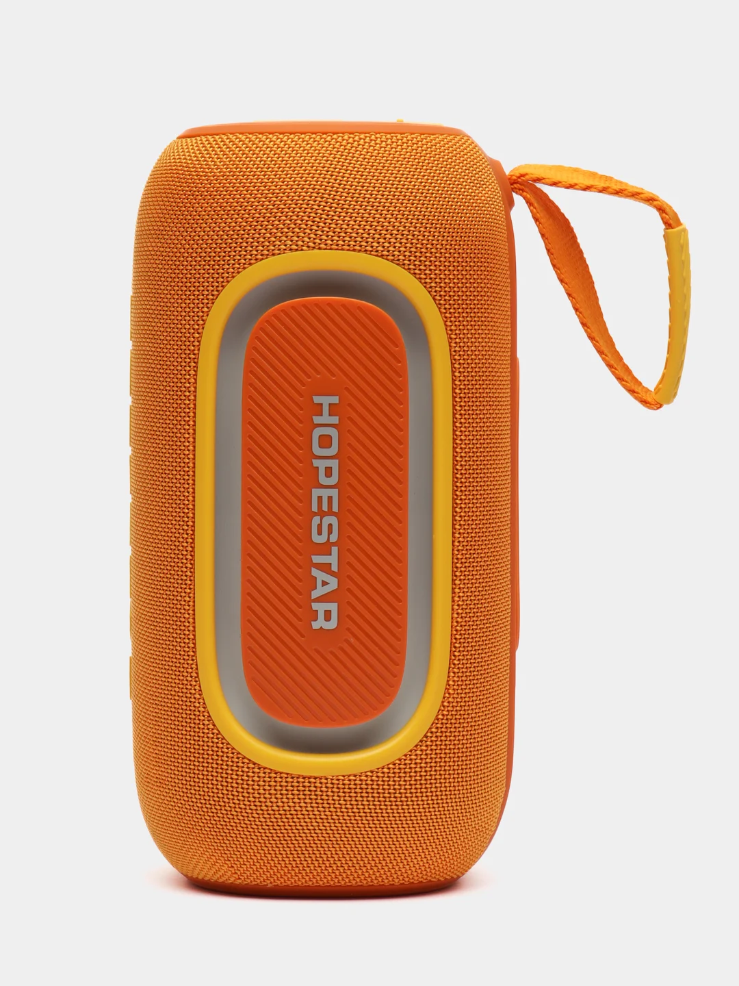 Оранжевый портативная Bluetooth колонка HOPESTAR P65Pro - 50W с RGB подсветкой, TWS,  Premium