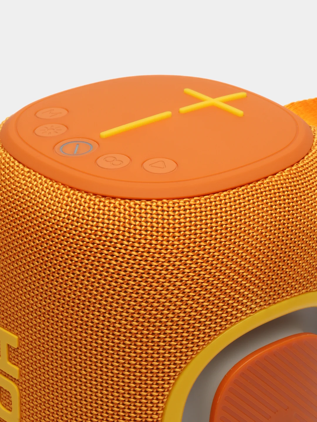 Оранжевый портативная Bluetooth колонка HOPESTAR P65Pro - 50W с RGB подсветкой, TWS,  Premium