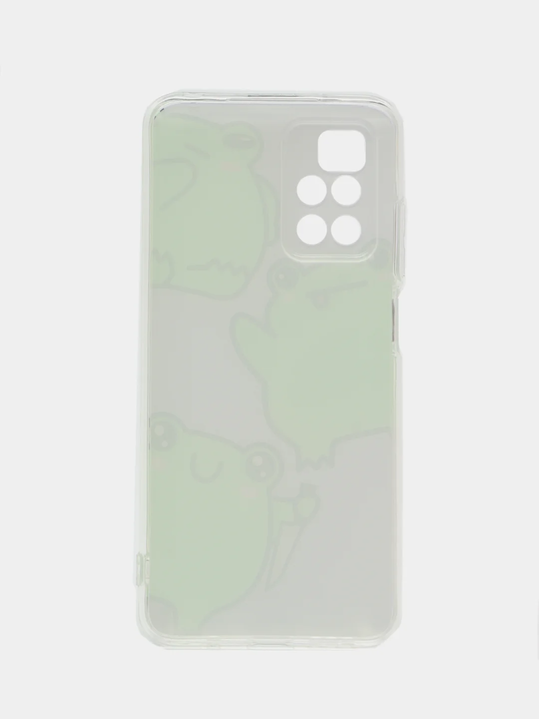 Лавандовый чехол на Xiaomi Redmi 10 / Сяоми Редми 10 прозрачный, с рисунком, защита камеры