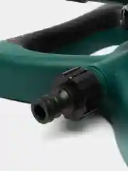 Тёмно-зелёный разбрызгиватель / дождеватель для полива газона, автоматическая вращающаяся поливалка