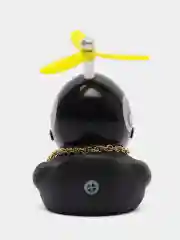 Хром утка игрушка в машину, уточка в машину в шлеме с пропеллером в очках