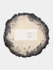 Пепельница "Черепа и скелеты" 12,5х5см. Черный