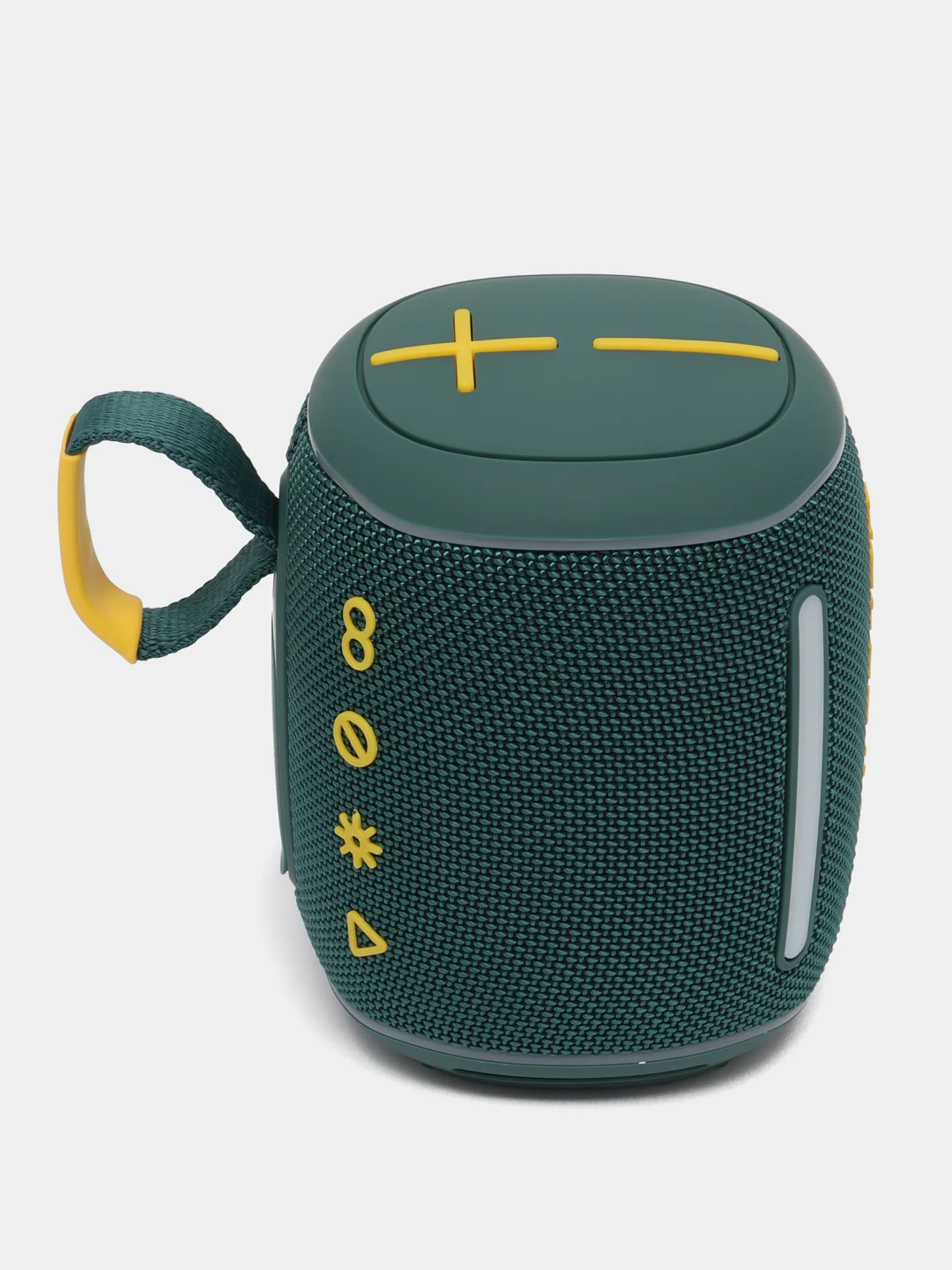 Тёмно-зелёный портативная Bluetooth колонка HOPESTAR P63 с RGB подсветкой, TWS, Premium