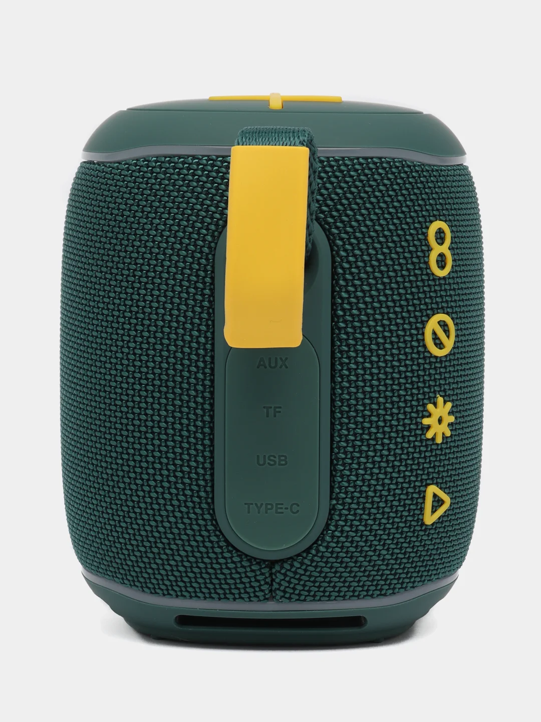 Тёмно-зелёный портативная Bluetooth колонка HOPESTAR P63 с RGB подсветкой, TWS, Premium