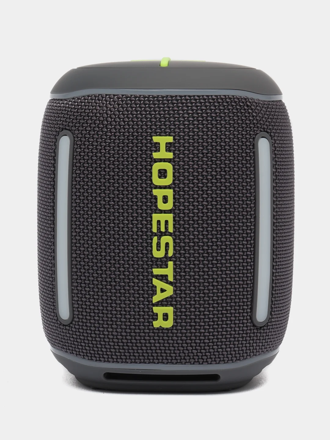 Тёмно-серый портативная Bluetooth колонка HOPESTAR P63 с RGB подсветкой, TWS, Premium