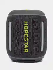 Тёмно-серый портативная Bluetooth колонка HOPESTAR P63 с RGB подсветкой, TWS, Premium