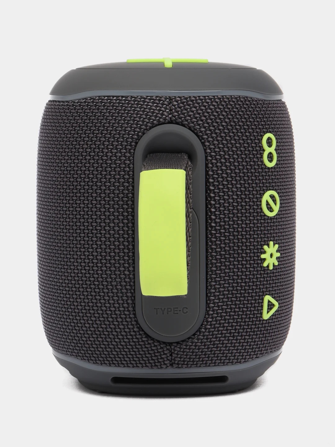 Тёмно-серый портативная Bluetooth колонка HOPESTAR P63 с RGB подсветкой, TWS, Premium
