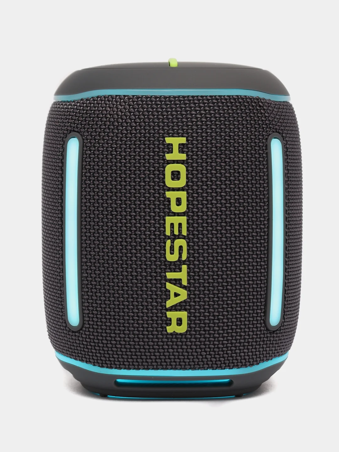 Тёмно-серый портативная Bluetooth колонка HOPESTAR P63 с RGB подсветкой, TWS, Premium
