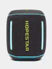 Тёмно-серый портативная Bluetooth колонка HOPESTAR P63 с RGB подсветкой, TWS, Premium