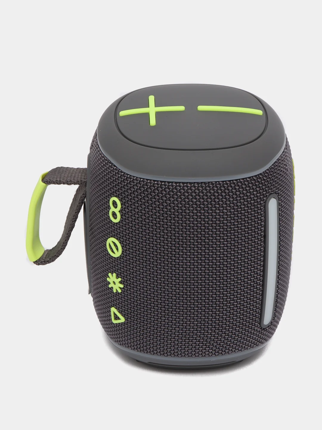 Тёмно-серый портативная Bluetooth колонка HOPESTAR P63 с RGB подсветкой, TWS, Premium