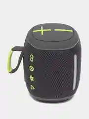 Тёмно-серый портативная Bluetooth колонка HOPESTAR P63 с RGB подсветкой, TWS, Premium