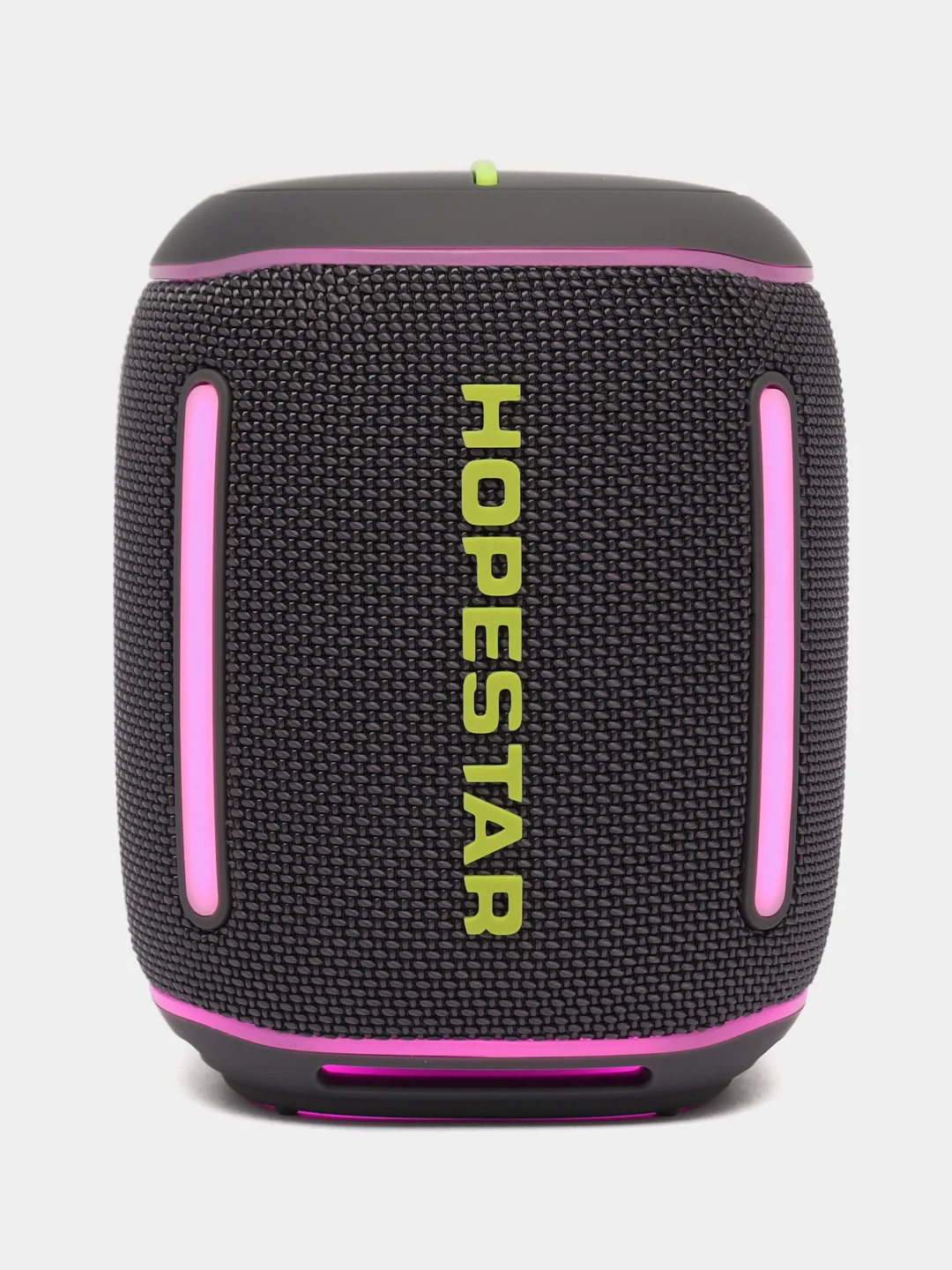 Тёмно-серый портативная Bluetooth колонка HOPESTAR P63 с RGB подсветкой, TWS, Premium