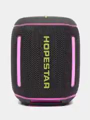 Тёмно-серый портативная Bluetooth колонка HOPESTAR P63 с RGB подсветкой, TWS, Premium