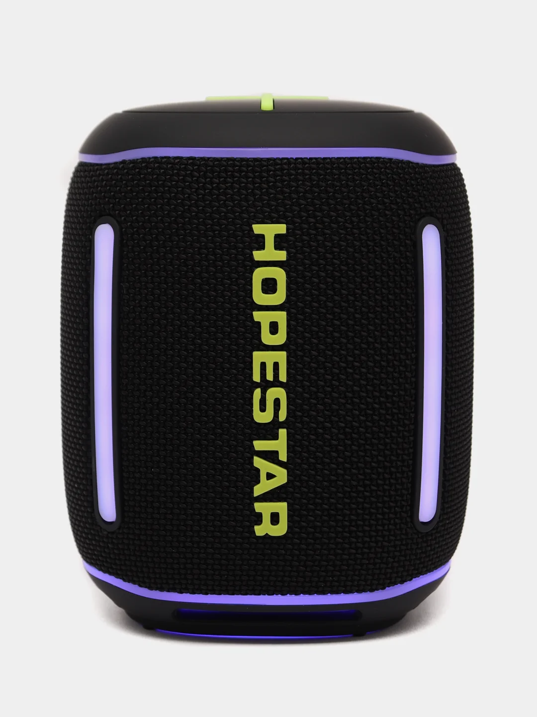 Тёмно-серый портативная Bluetooth колонка HOPESTAR P63 с RGB подсветкой, TWS, Premium