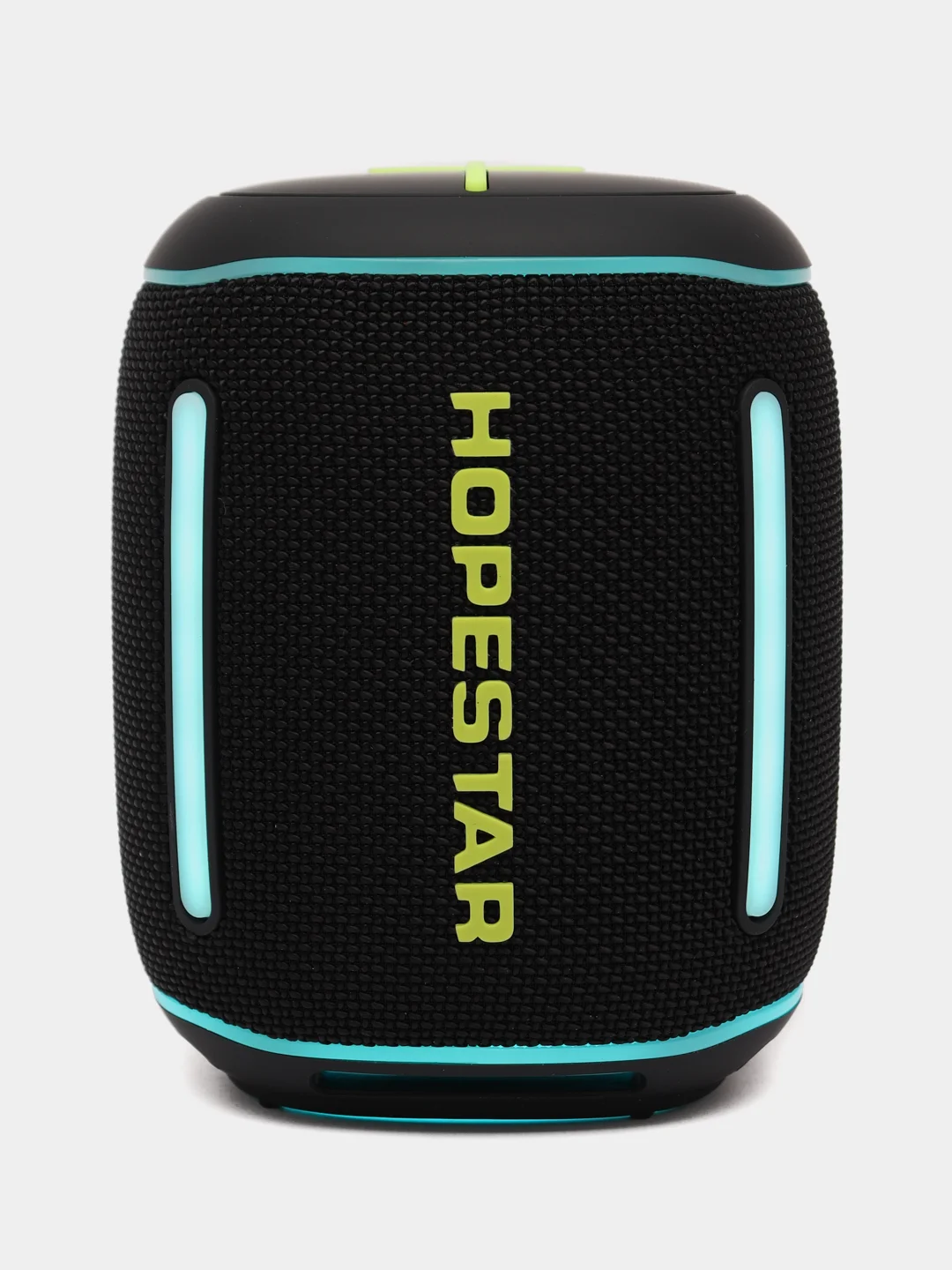 Тёмно-серый портативная Bluetooth колонка HOPESTAR P63 с RGB подсветкой, TWS, Premium