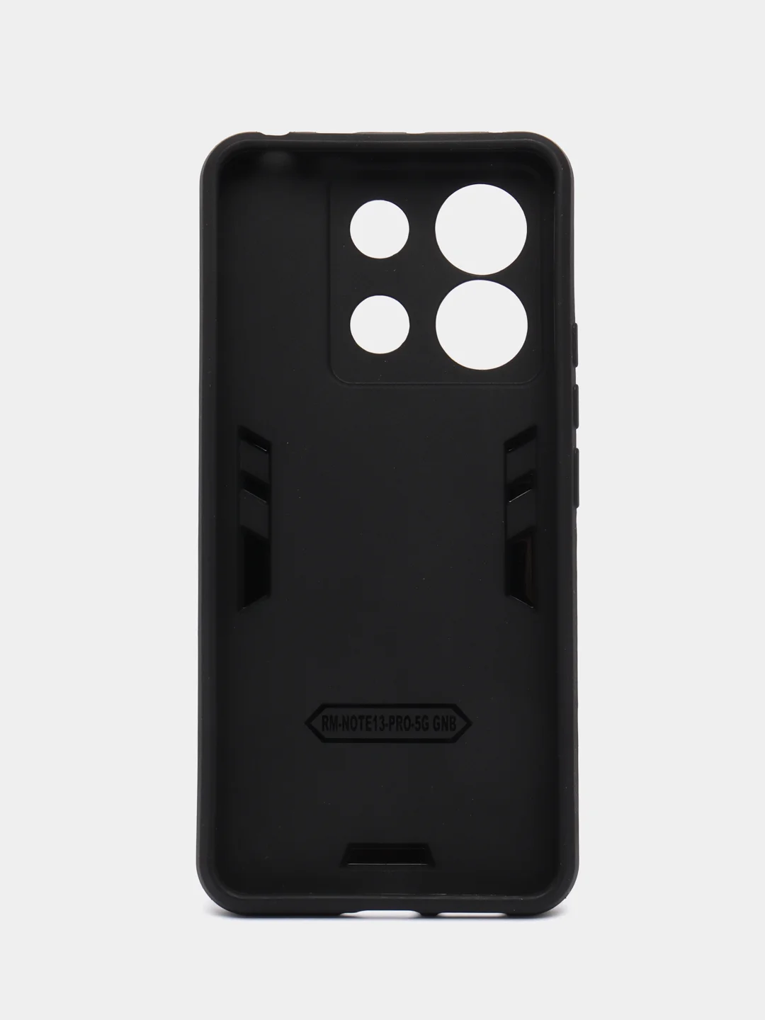 Синий чехол Xiaomi Poco X6 (Сяоми Поко Х6) противоударный, с металлической подставкой кольцом