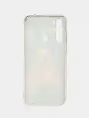 Коричневый чехол на Xiaomi Redmi Note 8T / Сяоми Редми Нот 8T прозрачный, с рисунком, защита камеры