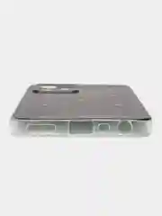 Черный силиконовый чехол на Realme C35 / Реалми С35 прозрачный, с рисунком, защита камеры