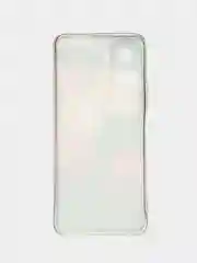 Кораллово-розовый силиконовый чехол на Honor 90 Lite / Хонор 90 Лайт прозрачный, с рисунком, защита камеры