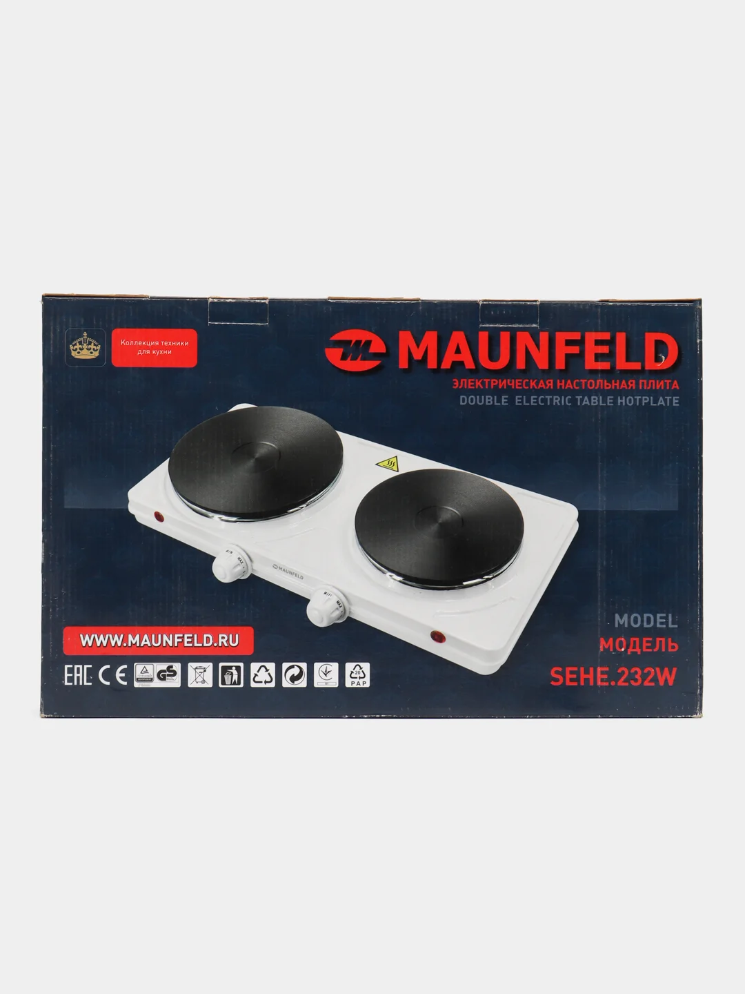 Настольная электрическая плита Maunfeld SEHE.232W