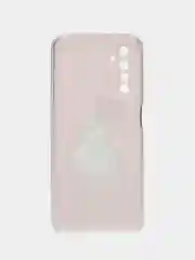 Коралловый силиконовый чехол на Realme 6 Pro / Реалми 6 Про прозрачный, с рисунком, защита камеры