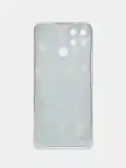 Серый чехол на Oppo Realme C21Y/C25Y / Реалми C21Y/C25Y прозрачный, с рисунком, защита камеры