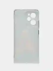 Коричневый чехол на Poco X5 Pro 5G / Сяоми Поко X5 Про 5G прозрачный, с рисунком, защита камеры