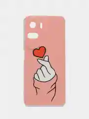 Коралловый силиконовый чехол на Honor 90 Lite / Хонор 90 Лайт прозрачный, с рисунком, защита камеры