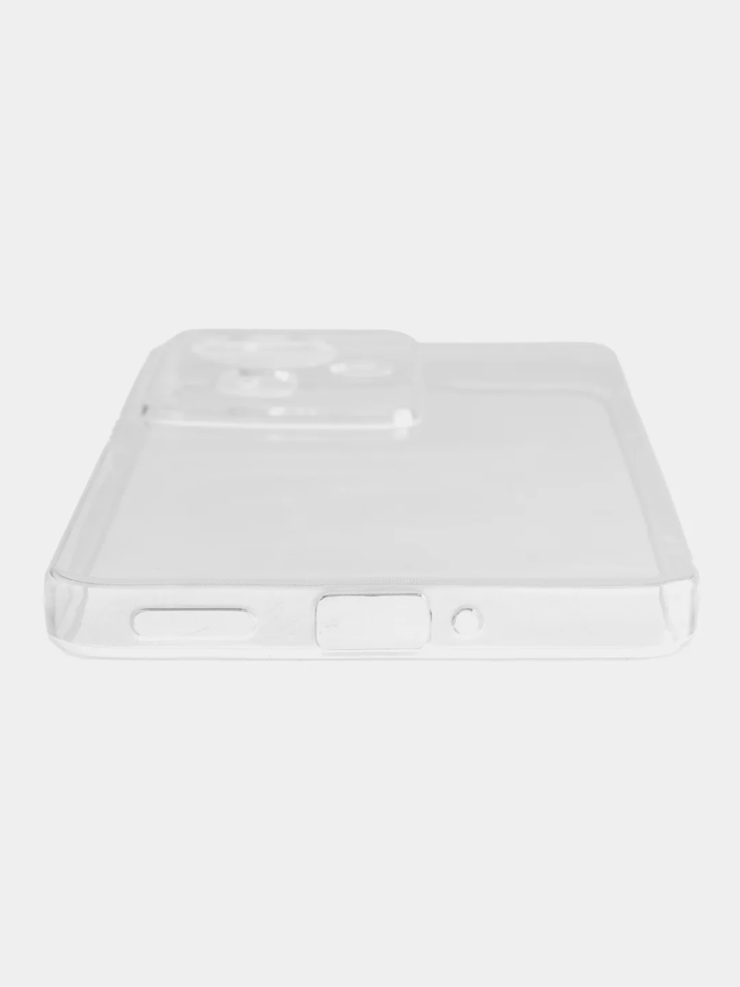 Прозрачный силиконовый чехол на Oppo Reno 11F / Оппо Рено 11F прозрачный, с рисунком, защита камеры