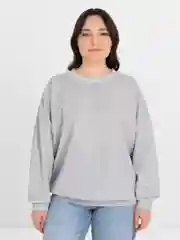TrendD / Толстовка женская серая Unisex Big