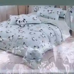 Индиго комплект постельного белья, с одеялом покрывалом