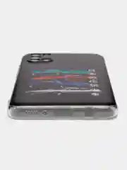 Хром чехол на Samsung Galaxy A31 / Самсунг А 31 прозрачный, с рисунком, защита камеры