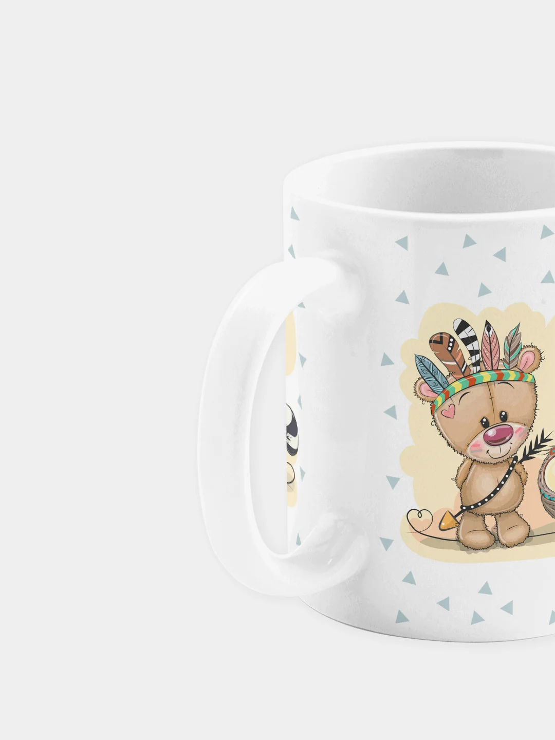 Кружка керамическая Храбрый мальчик Игорь