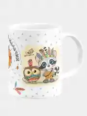 Кружка керамическая Храбрый мальчик Олег