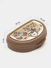 Коричневый контейнер для еды