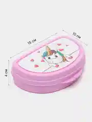 Розовый контейнер для еды