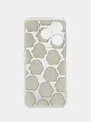 Манго чехол на Tecno Spark 10/10C (Текно Спарк 10/10С), прозрачный, с рисунком, защита камеры