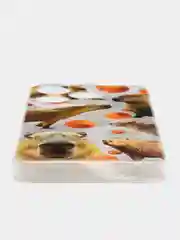 Терракотовый чехол на Tecno Spark 10/10C (Текно Спарк 10/10С), прозрачный, с рисунком, защита камеры