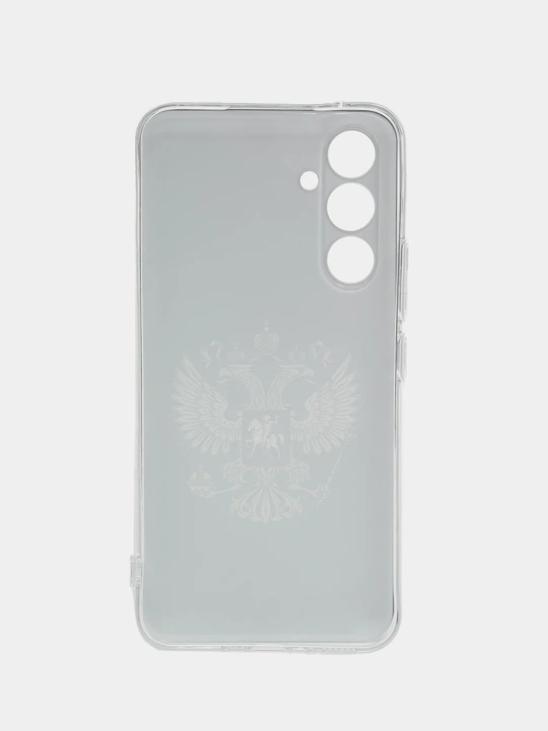 Приглушённый хаки силиконовый чехол на Samsung Galaxy A54 5G / Самсунг A54 прозрачный, с рисунком