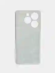 Бирюзовый чехол на Infinix Smart 8/8 HD/HOT 40i / Инфиникс Смарт 8/8 HD/Хот 40i прозрачный