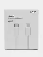 Кабель type-c type-c 60W для быстрой зарядки android И iphone 15