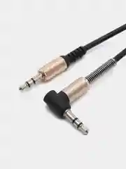 Черный аукс кабель AUX jack 3.5мм