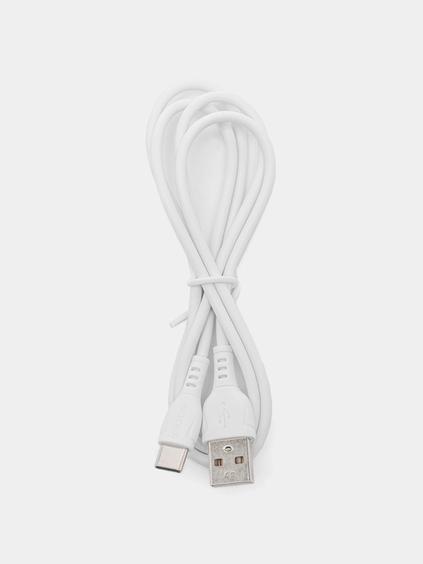 BOROFONE Кабель для мобильных устройств USB 2.0 Type-A/USB Type-C, 1 м, белый