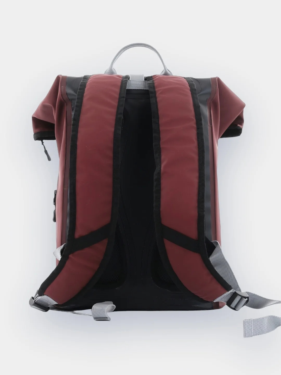 Бордовый герморюкзак Dragonfly Fold Bag, водонепроницаемый