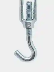 Талреп крюк-кольцо ТУНДРА krep, DIN1480, М8, оцинкованный, 1 шт