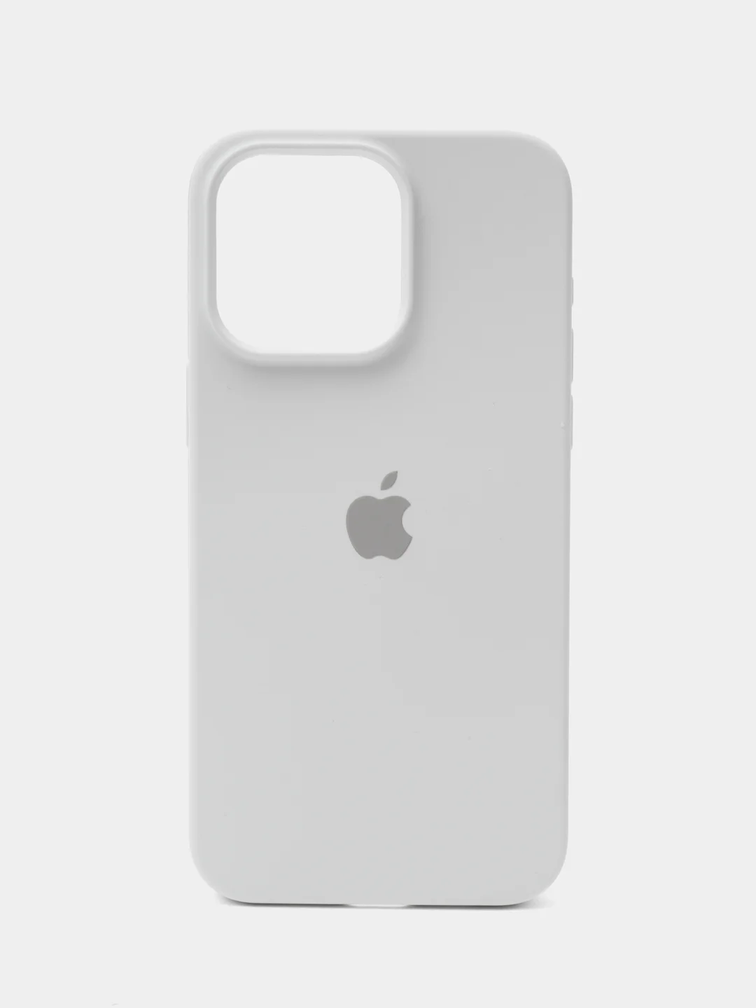 Белый чехол Silicone Case для iPhone (Айфон) 11, 13, 14, 15, Pro, Pro Max