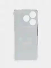 Черный чехол на Tecno Spark 10/10C (Текно Спарк 10/10С), прозрачный, с рисунком, защита камеры